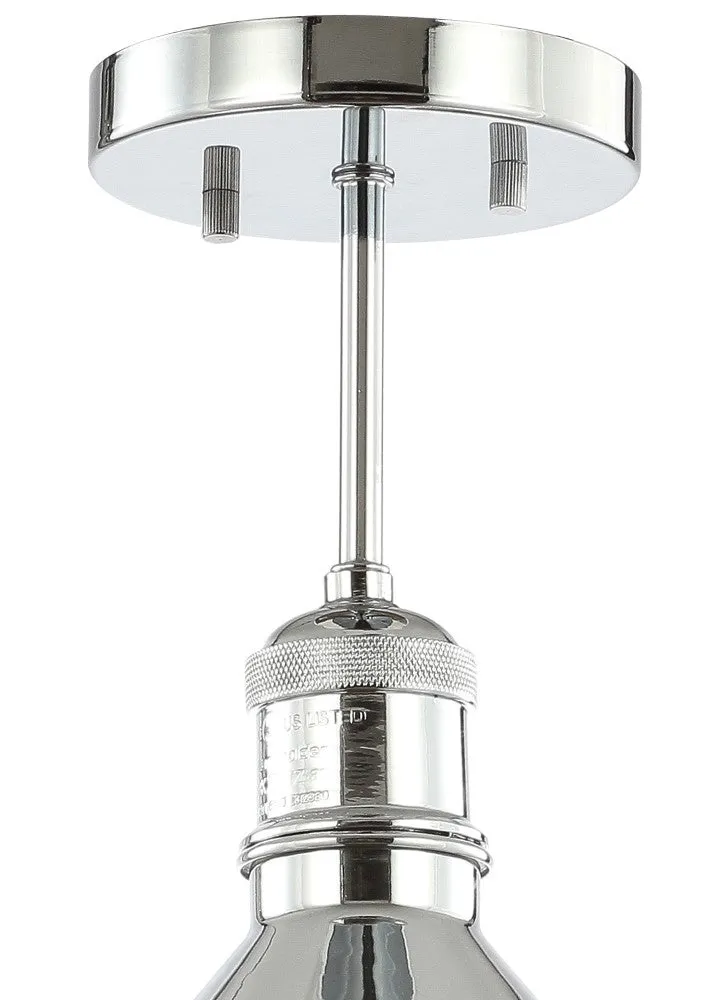 Ivo 11" Metal LED Semi-Flush Mount