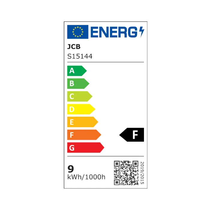 JCB 8.5W E27 Standard GLS LED Bulb - 4 Pack - 806lm - 3000K