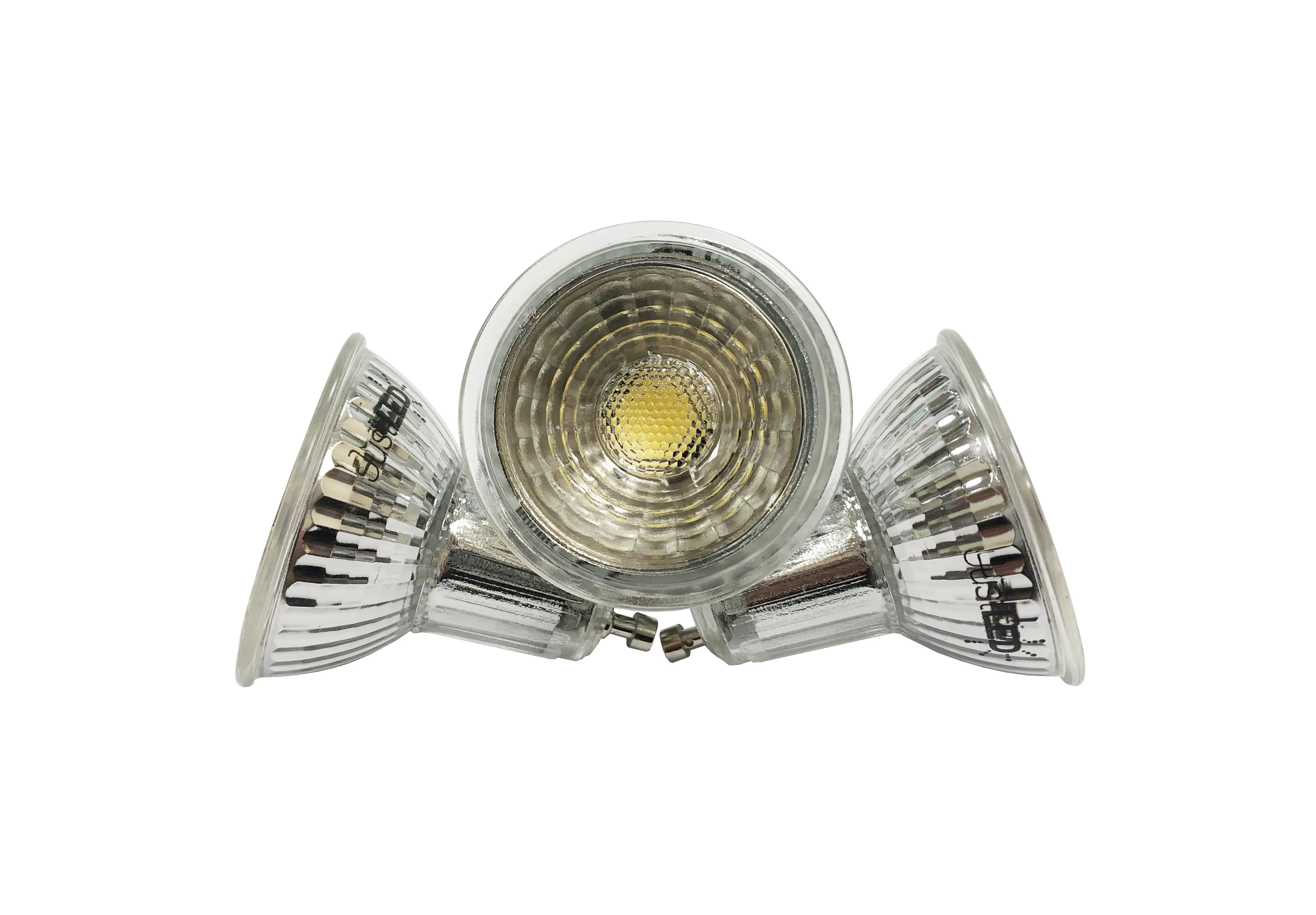 JustLED - Classic LED COB GU10 LED Glass Spot Light  [Energy Class A  ]