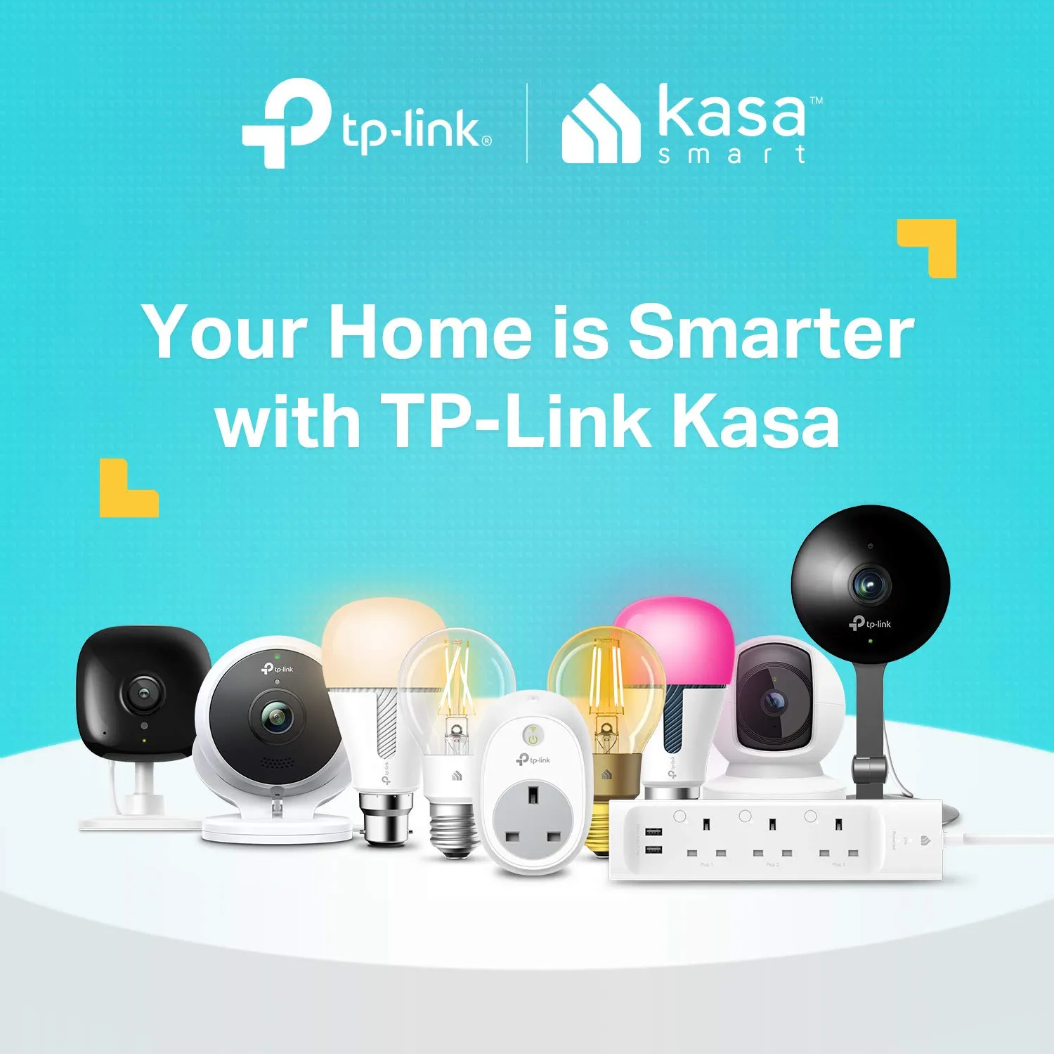 Kasa Smart Bulb by TP-Link, WiFi Smart Switch, B22, 10W, Works with Amazon Alexa (Echo and Echo Dot) and Google Home, Colour-Changeable, Dimmable, No Hub Required (KL130B) [Energy Class A ]