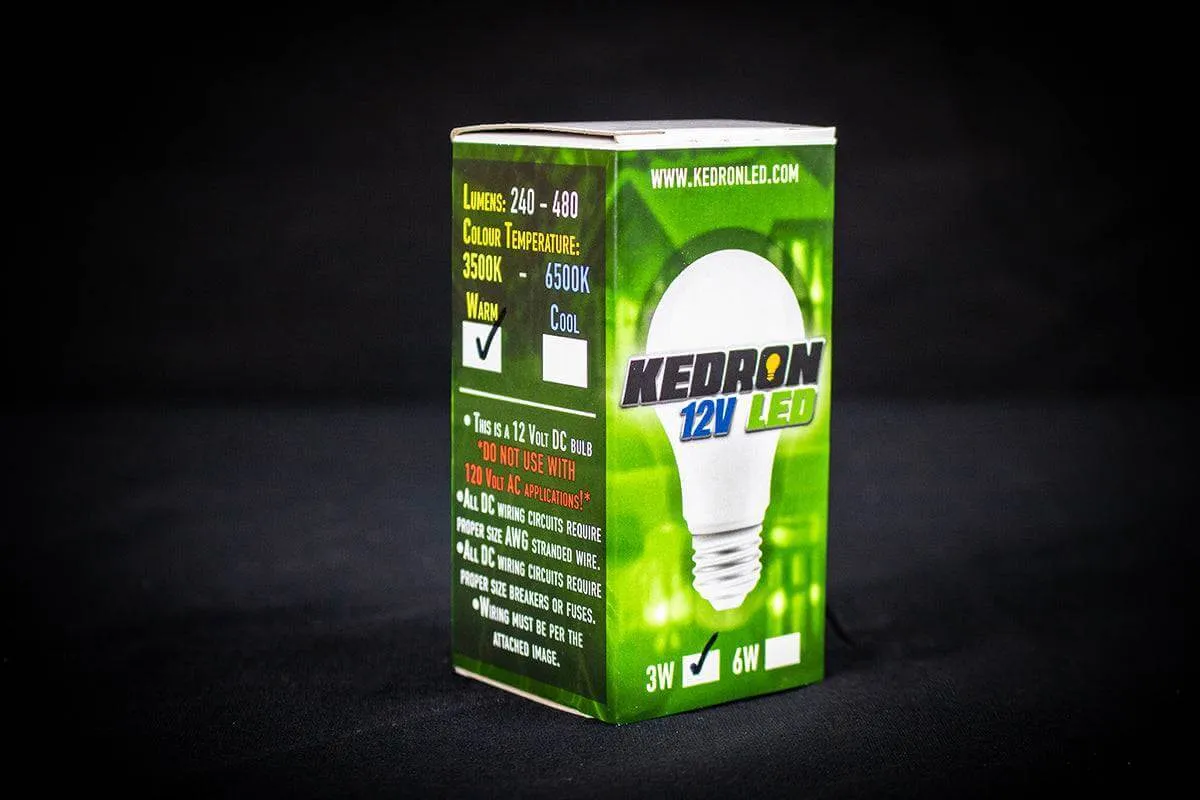 Kedron 3 Watt 12V DC LED Bulb