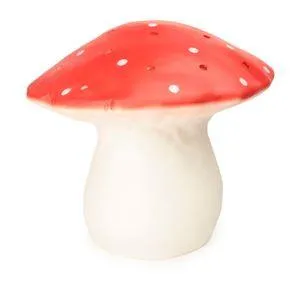 Large Mushroom Lamp in Red by Egmont