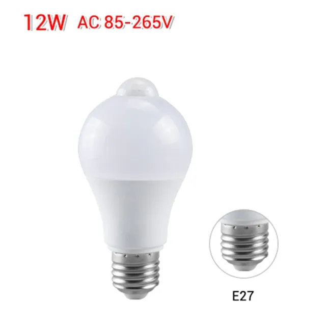 LED Light Bulb PIR Sensor Motion