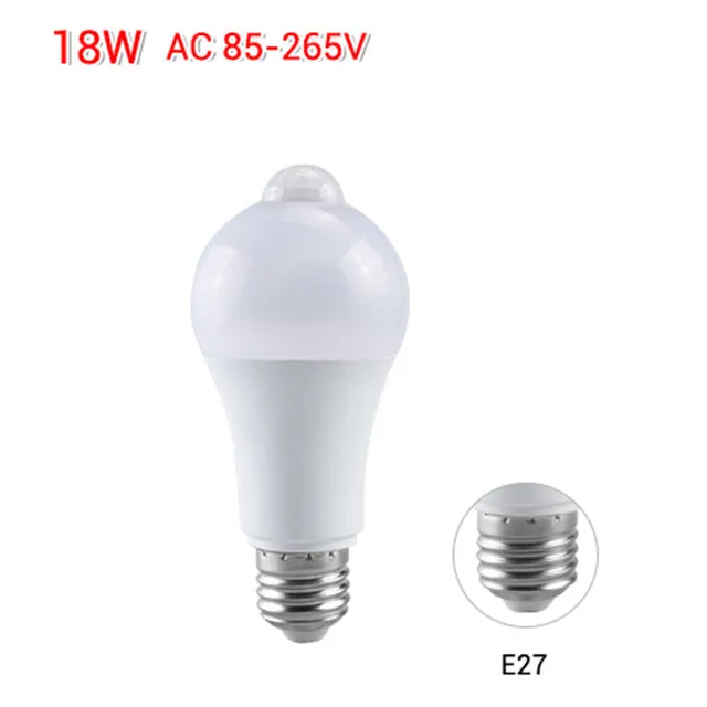 LED Light Bulb PIR Sensor Motion