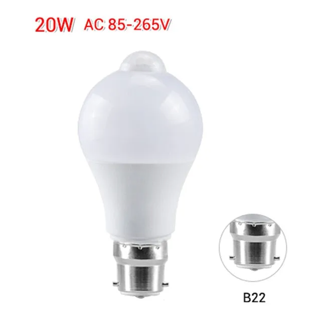 LED Light Bulb PIR Sensor Motion