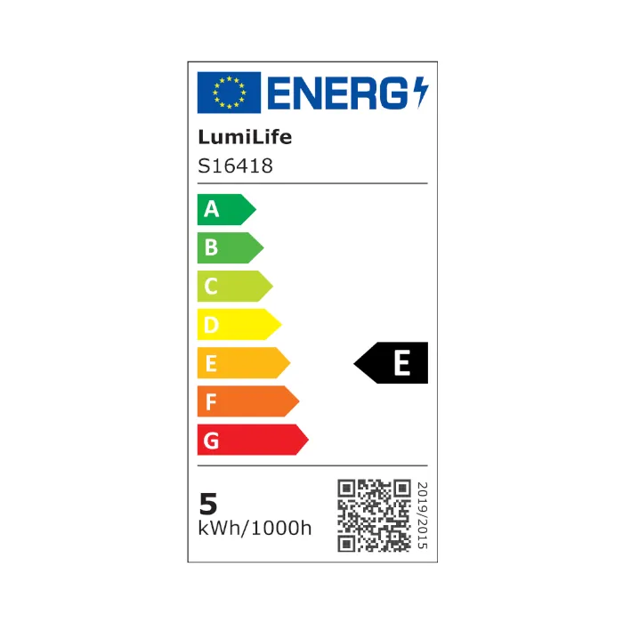 LUMiLiFe 4.2W B22 LED Candle Bulb - Dimmable - 470lm - 6500K