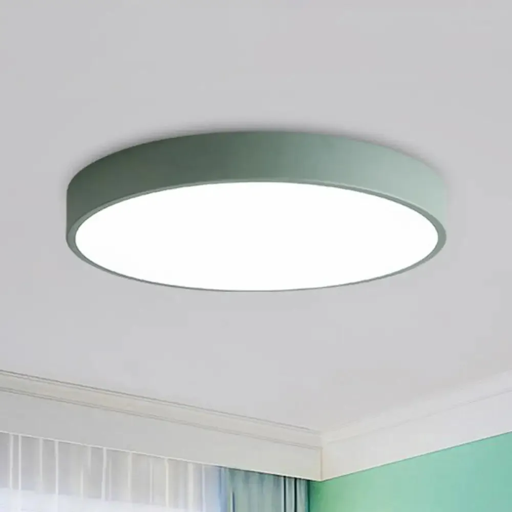 Modern LED Flush Mount Ceiling Light for Minimalist Bedrooms