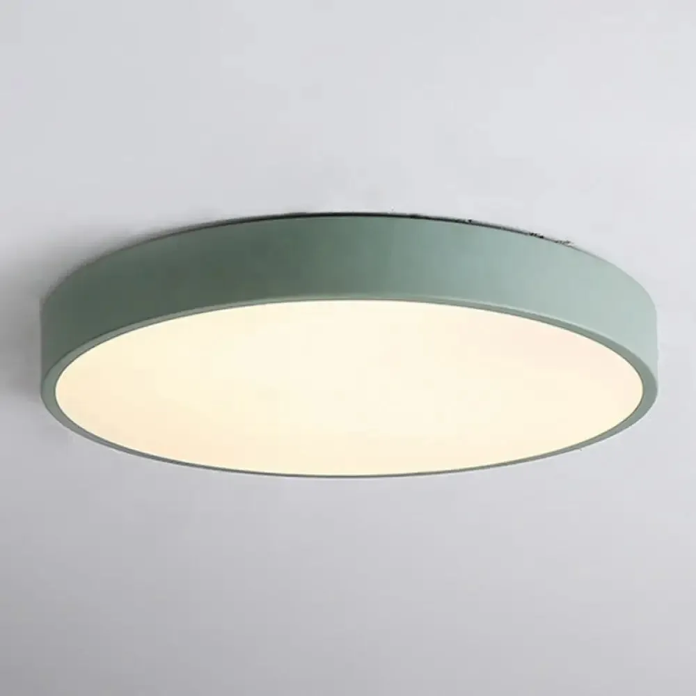 Modern LED Flush Mount Ceiling Light for Minimalist Bedrooms