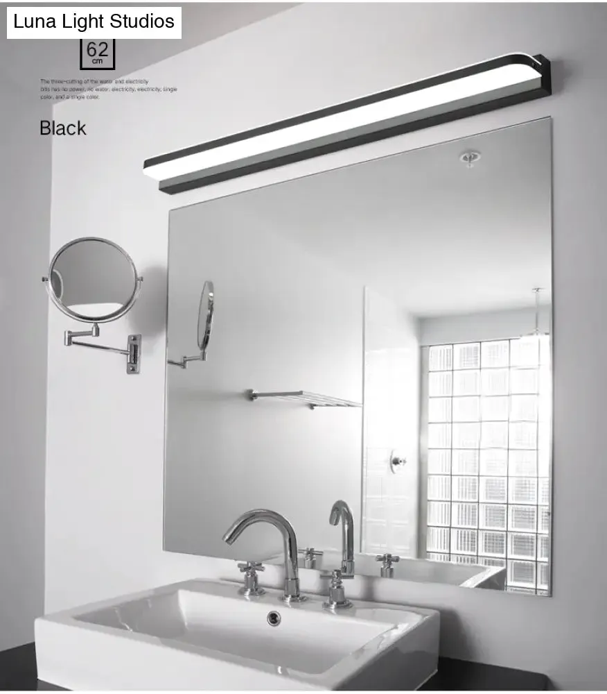 Modern Linear Vanity Wall Lamp – Stylish Bathroom Lighting Solution with Multiple Sight Options