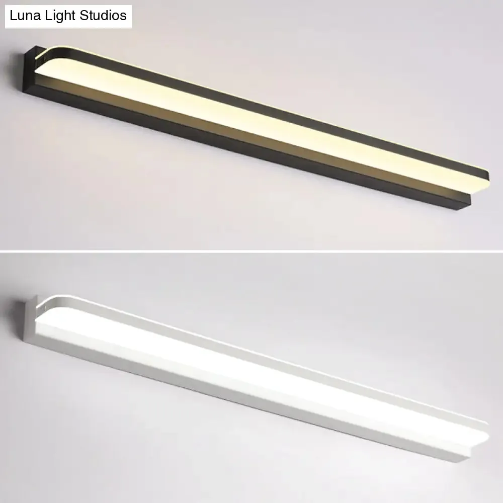 Modern Linear Vanity Wall Lamp – Stylish Bathroom Lighting Solution with Multiple Sight Options