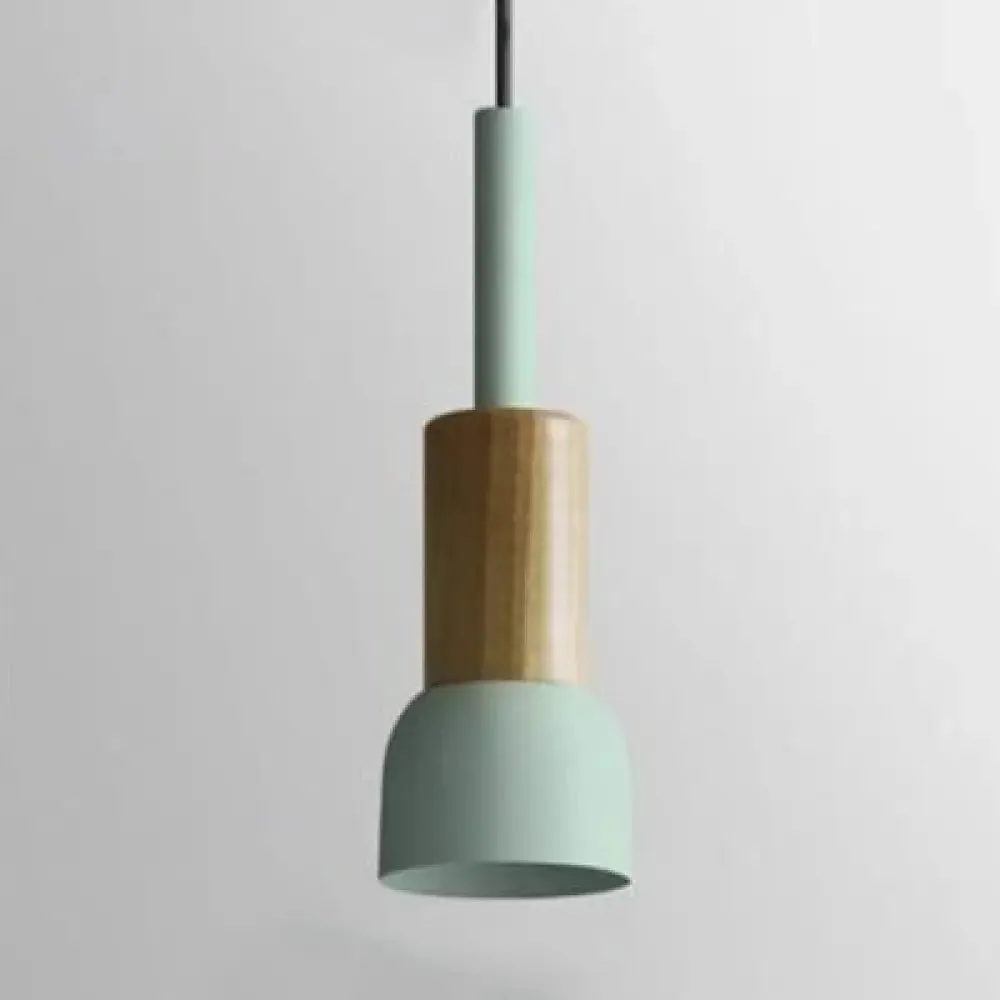 Modern Metal Pendant Light with 1 Light and Multiple Color Options