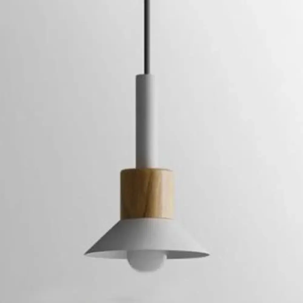 Modern Metal Pendant Light with 1 Light and Multiple Color Options