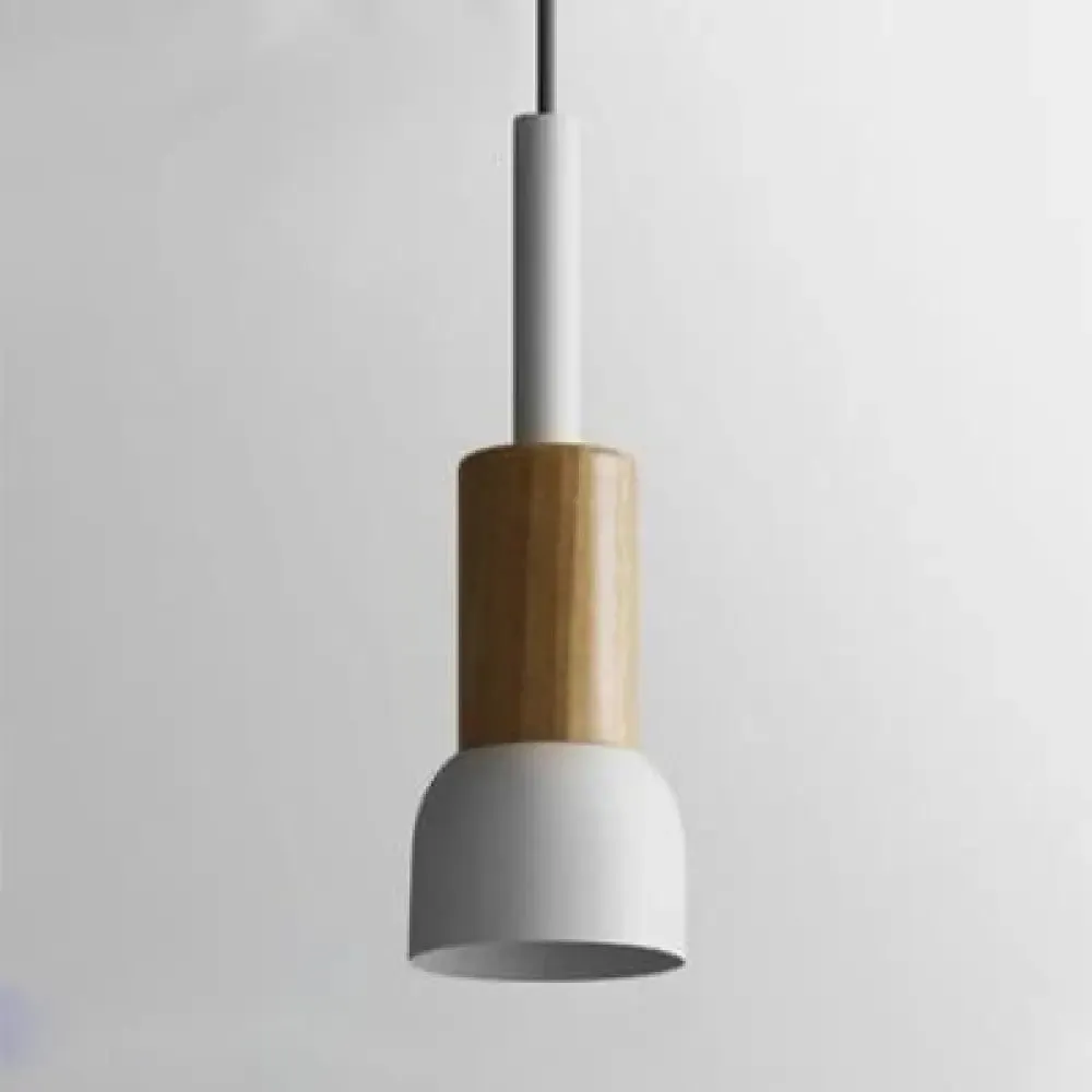 Modern Metal Pendant Light with 1 Light and Multiple Color Options