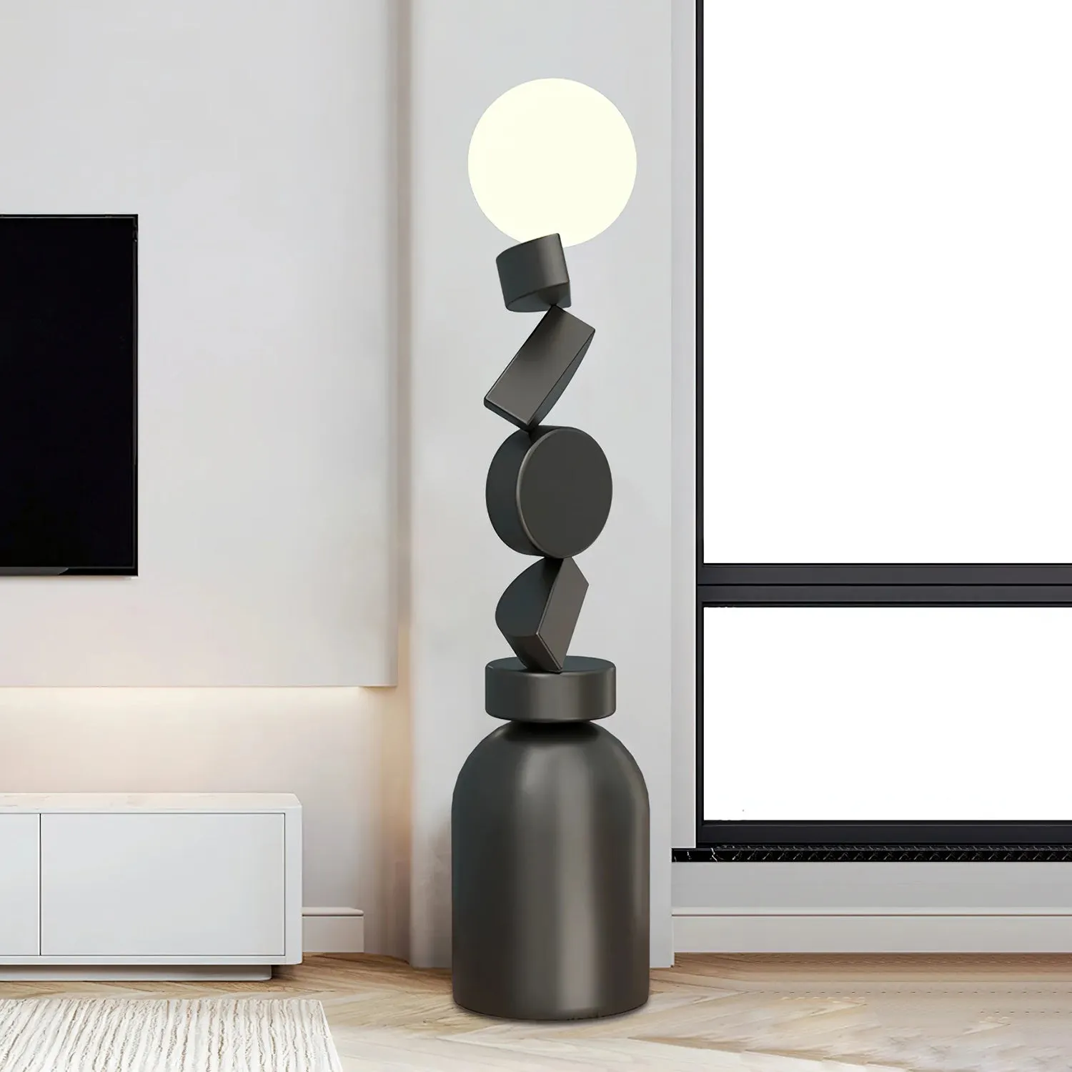 Monolith Cube Floor Lamp