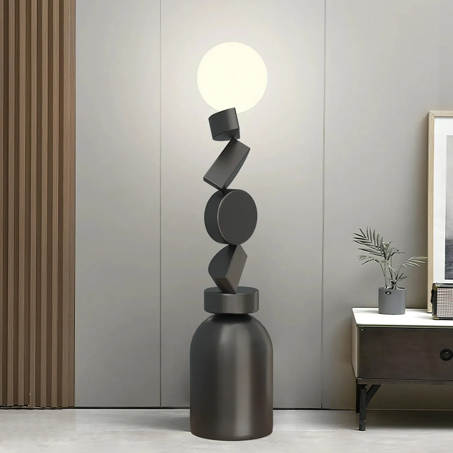 Monolith Cube Floor Lamp