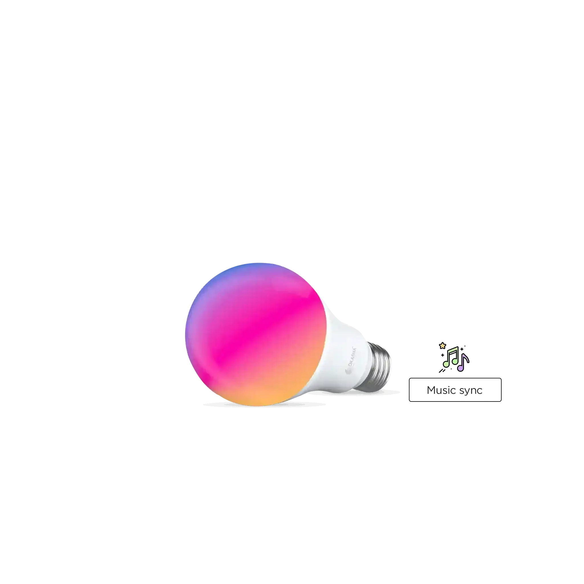 Okasha Smart Okasha Smart LED Bulb Multi Color 12Watt