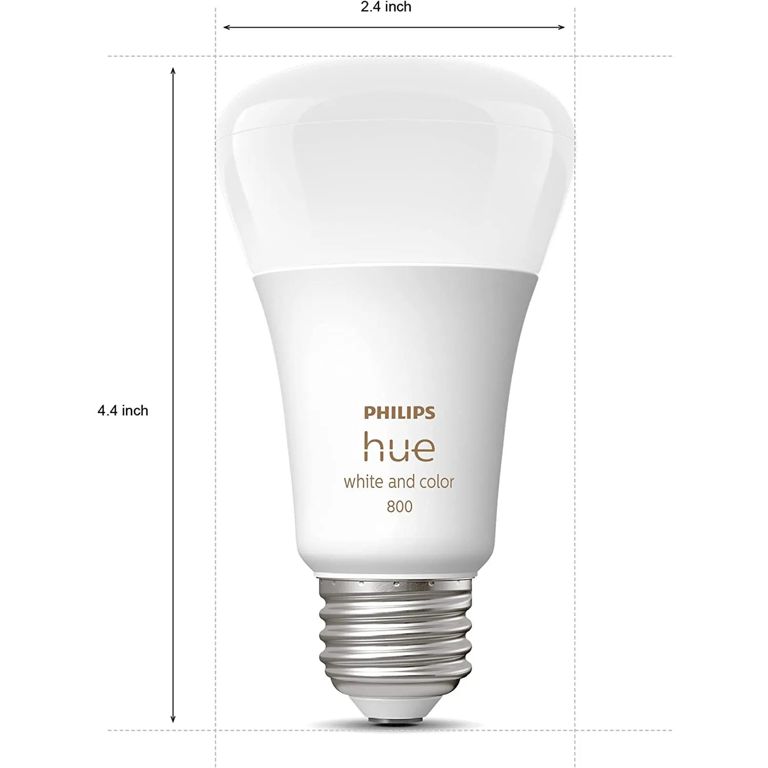 Philips Hue 562785 3-pack 9.5W A19 E26 Bulb