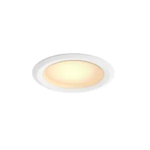 Philips HUE Warm White 4 in. W LED Smart-Enabled Retrofit Recessed Lighting 10 W