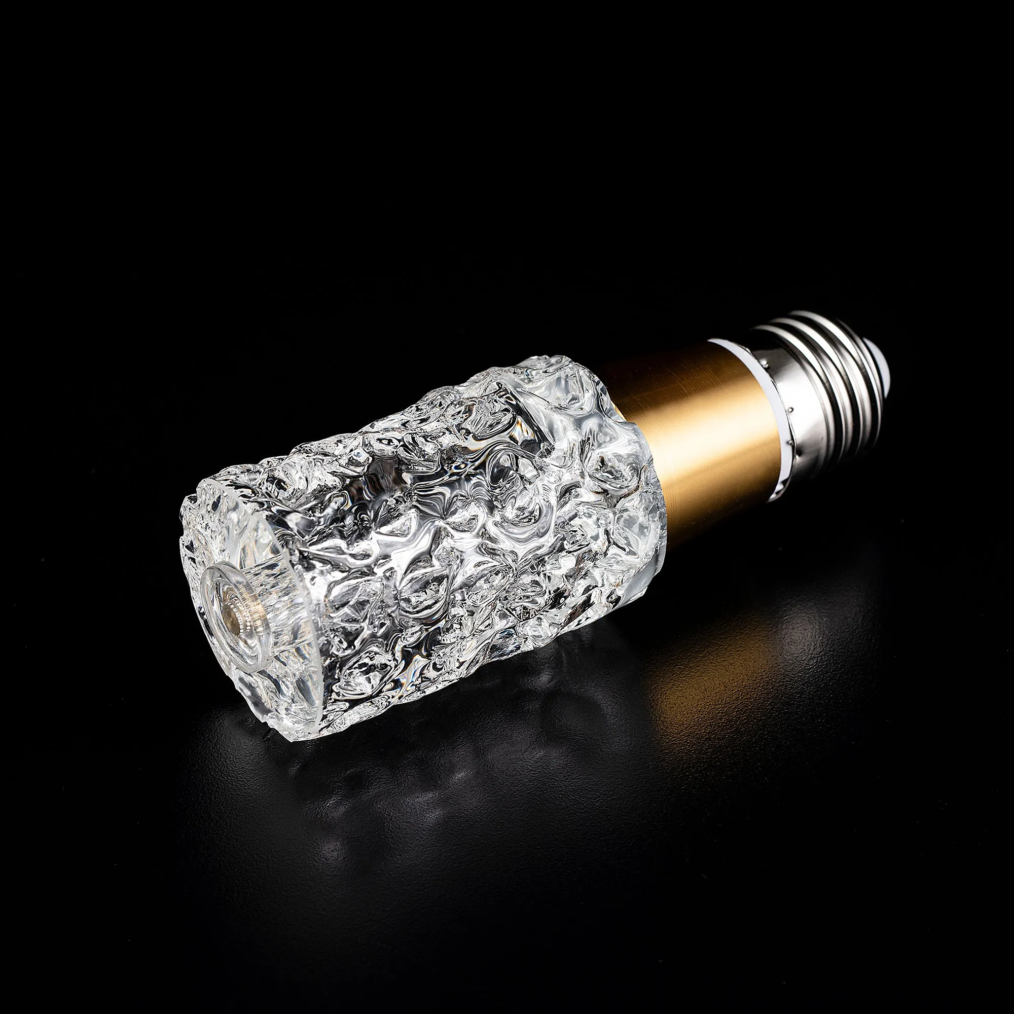 RIPPLE CYLINDER Crystal LED Light Bulb (Small)