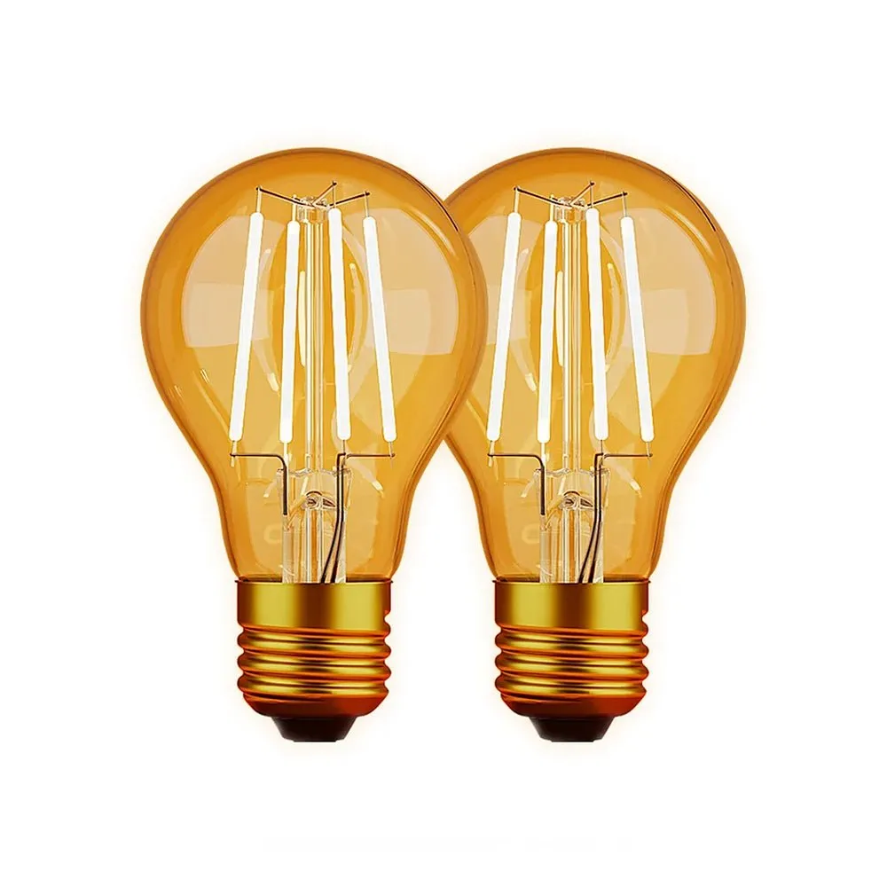 Spherica Vintage Edison WI-FI Smart Light Bulb GHomeSmart® LB6(2-pack)