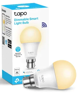 Tapo Smart Wi-Fi Dimmable Light Bulb | L510B