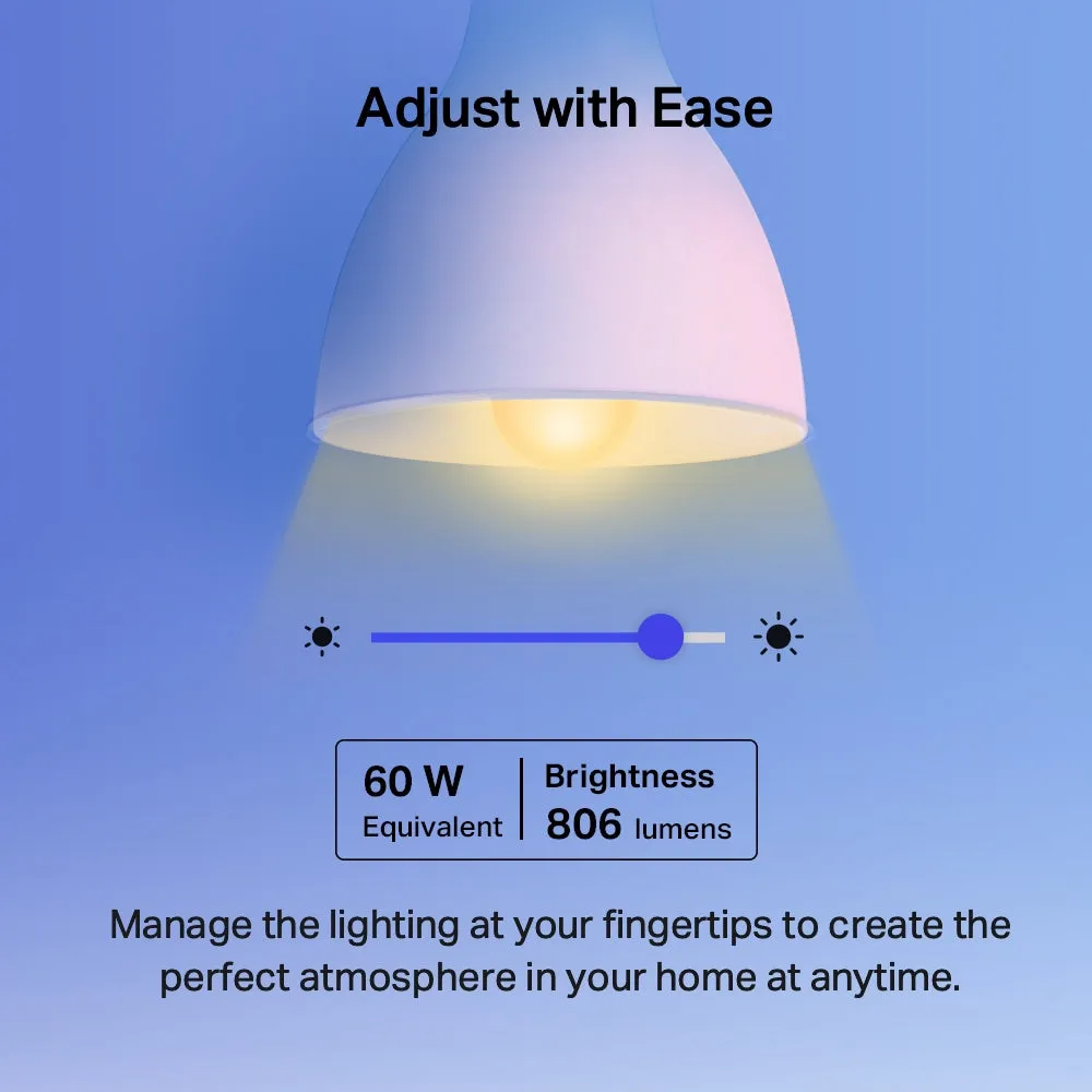 TP-LINK Smart Wi-Fi Light Bulb, Multicolor (Google Assistant & Alexa/Voice & Remote Control /Schedule) Tapo L530E