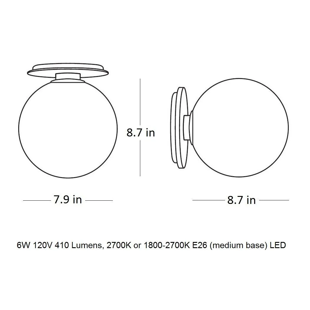 TR Bulb Ceiling / Wall Light